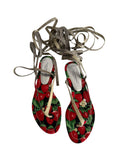 Dolce & Gabbana 90s strawberry sandals
