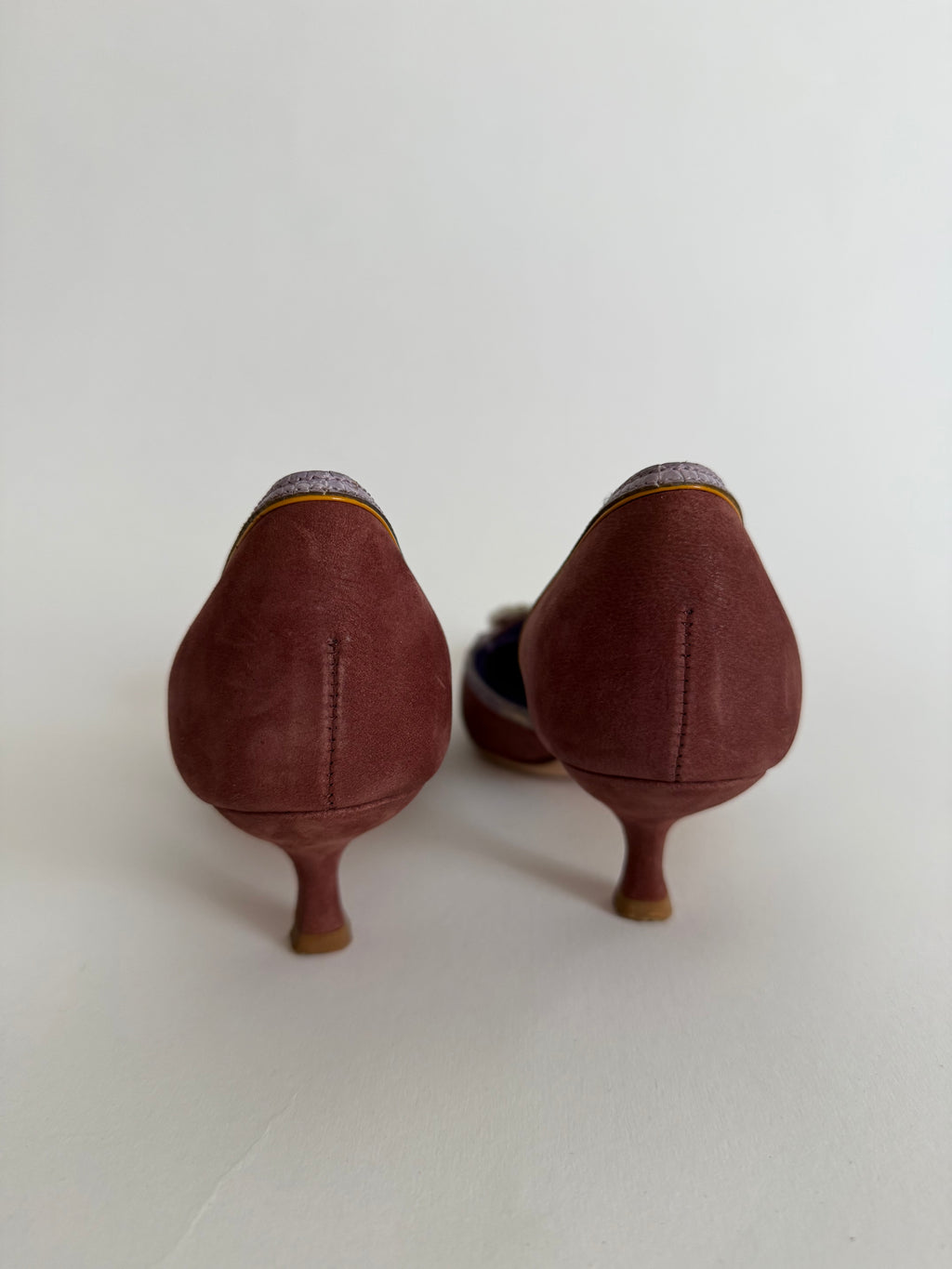 Prada 2002 brown heels
