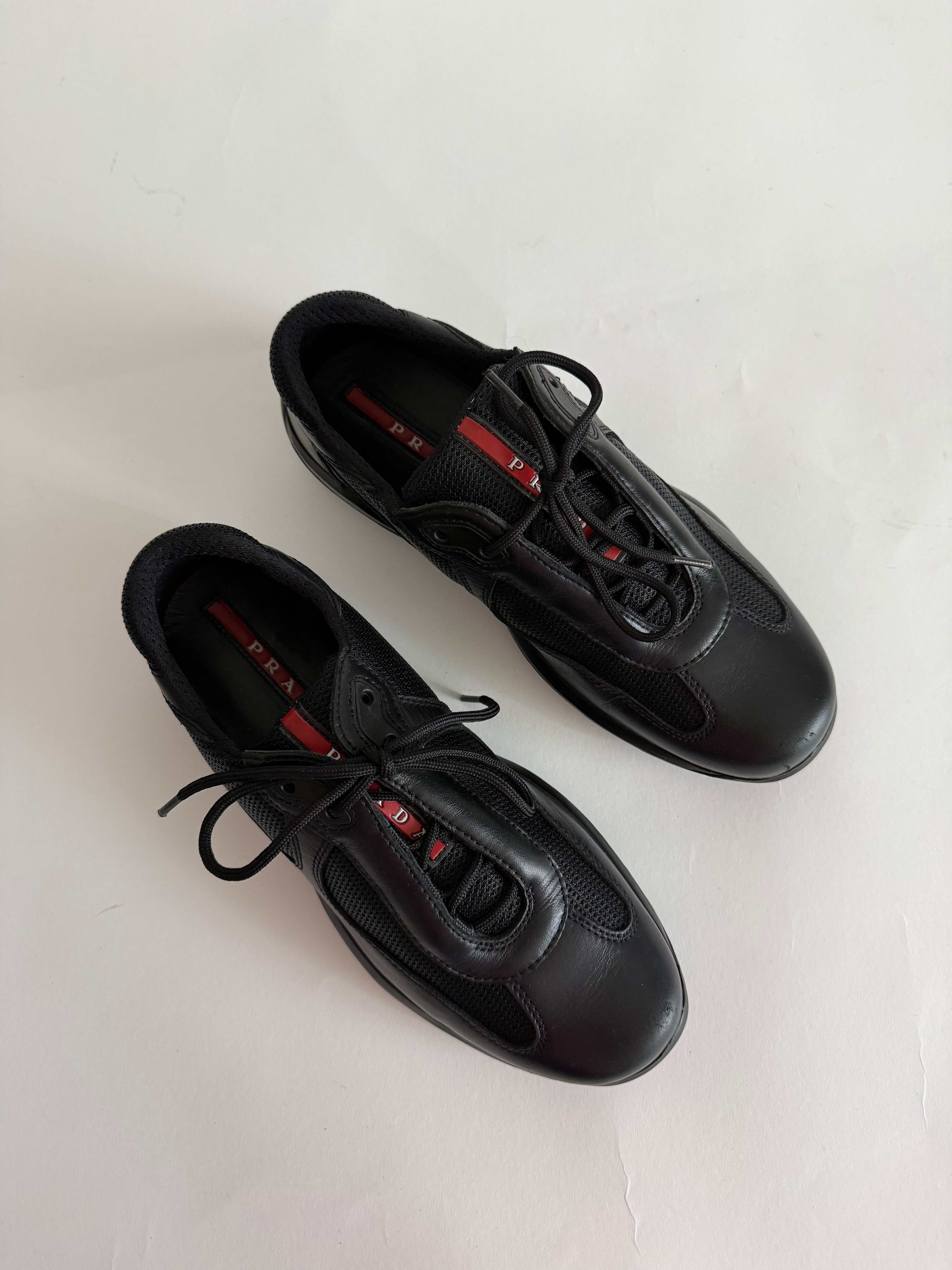 Prada vintage black sneakers