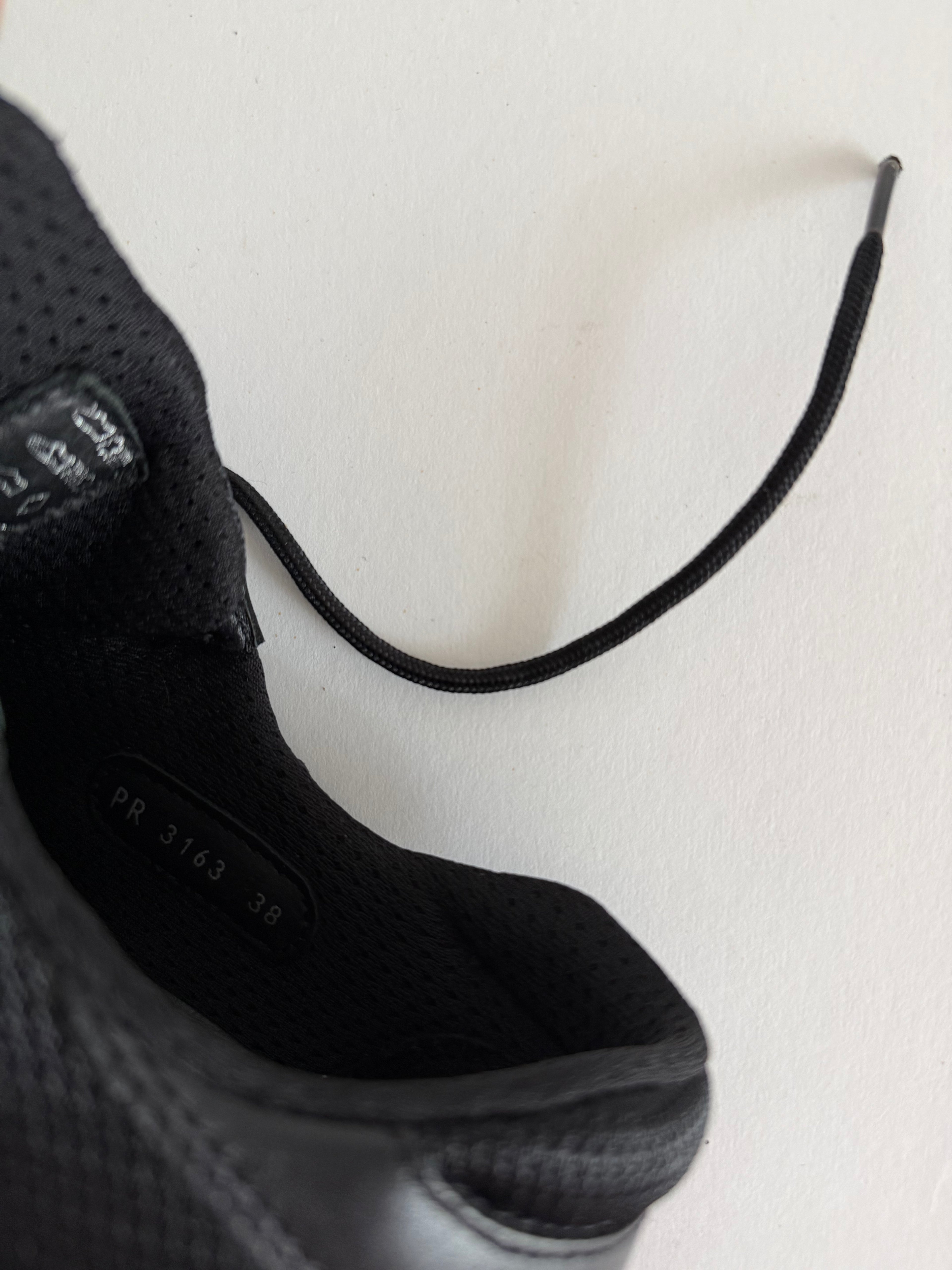 Prada vintage black sneakers