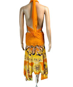 Jean Paul Gaultier dress skirt print swimmers dancers