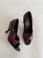 Prada two-tone heels