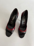 Prada two-tone heels