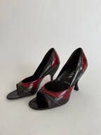 Prada two-tone heels