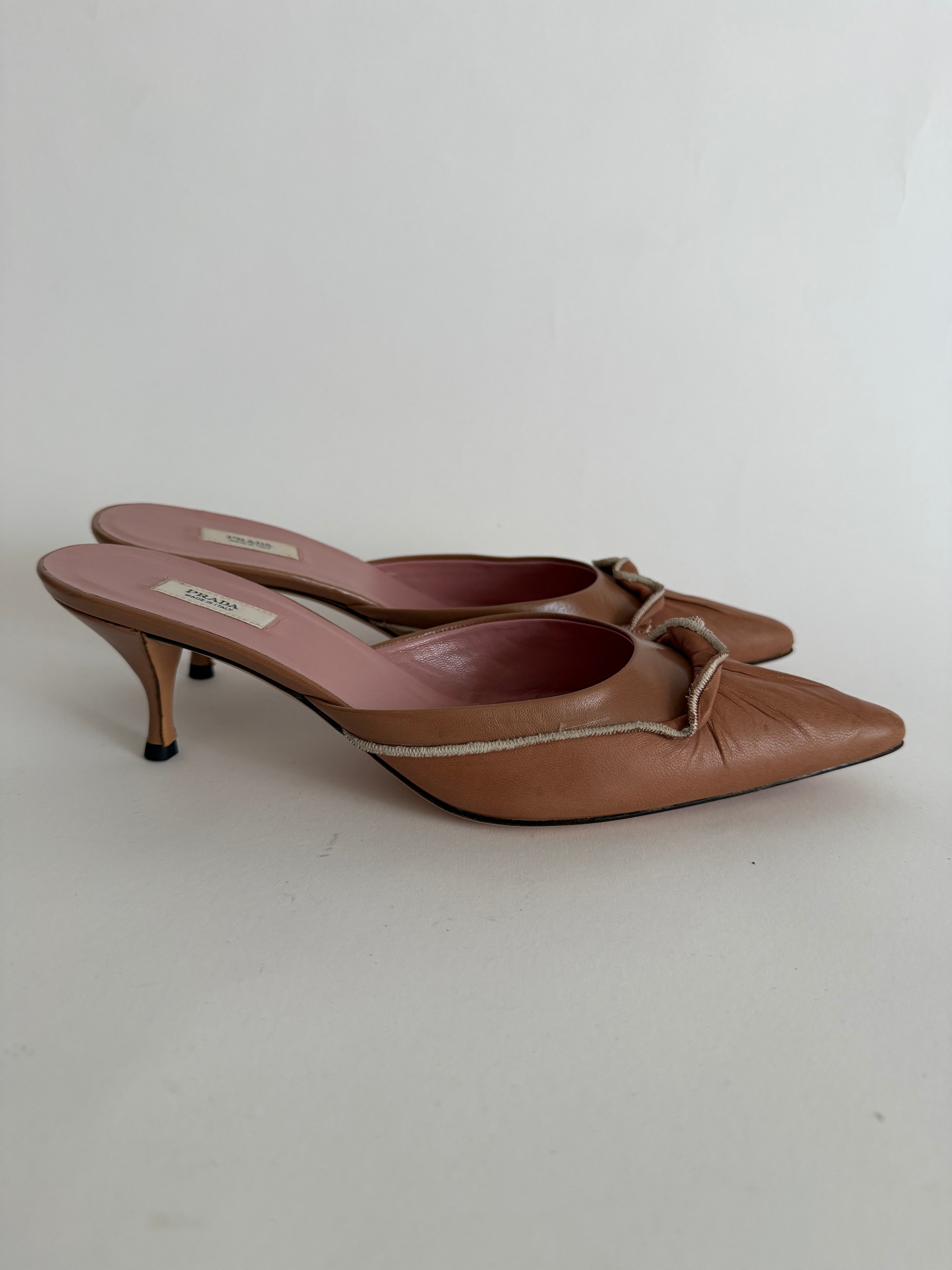 Prada Prada 2000s mules Emilia Archive Vintage – Emilia Archive