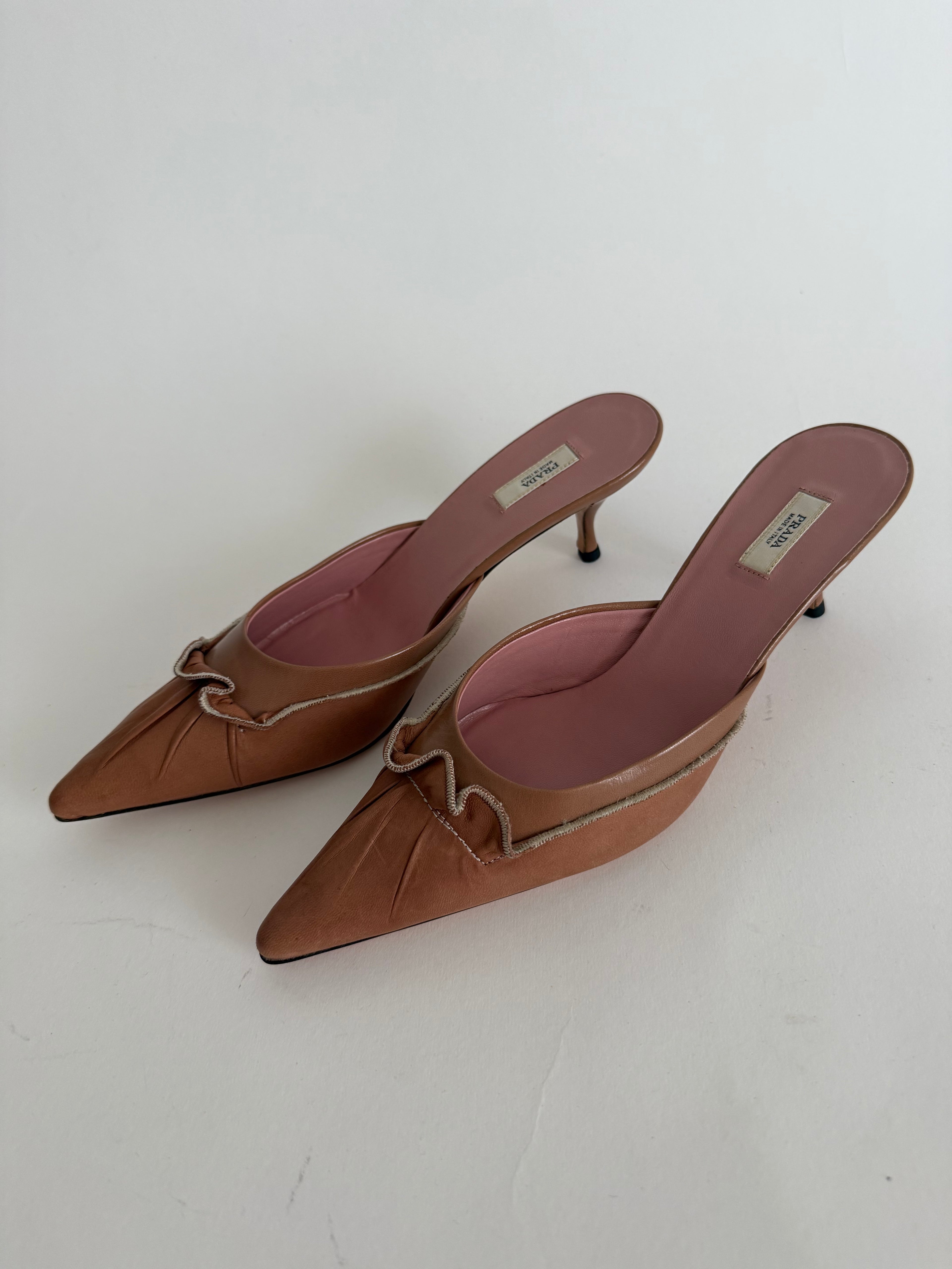 Prada 2000s mules