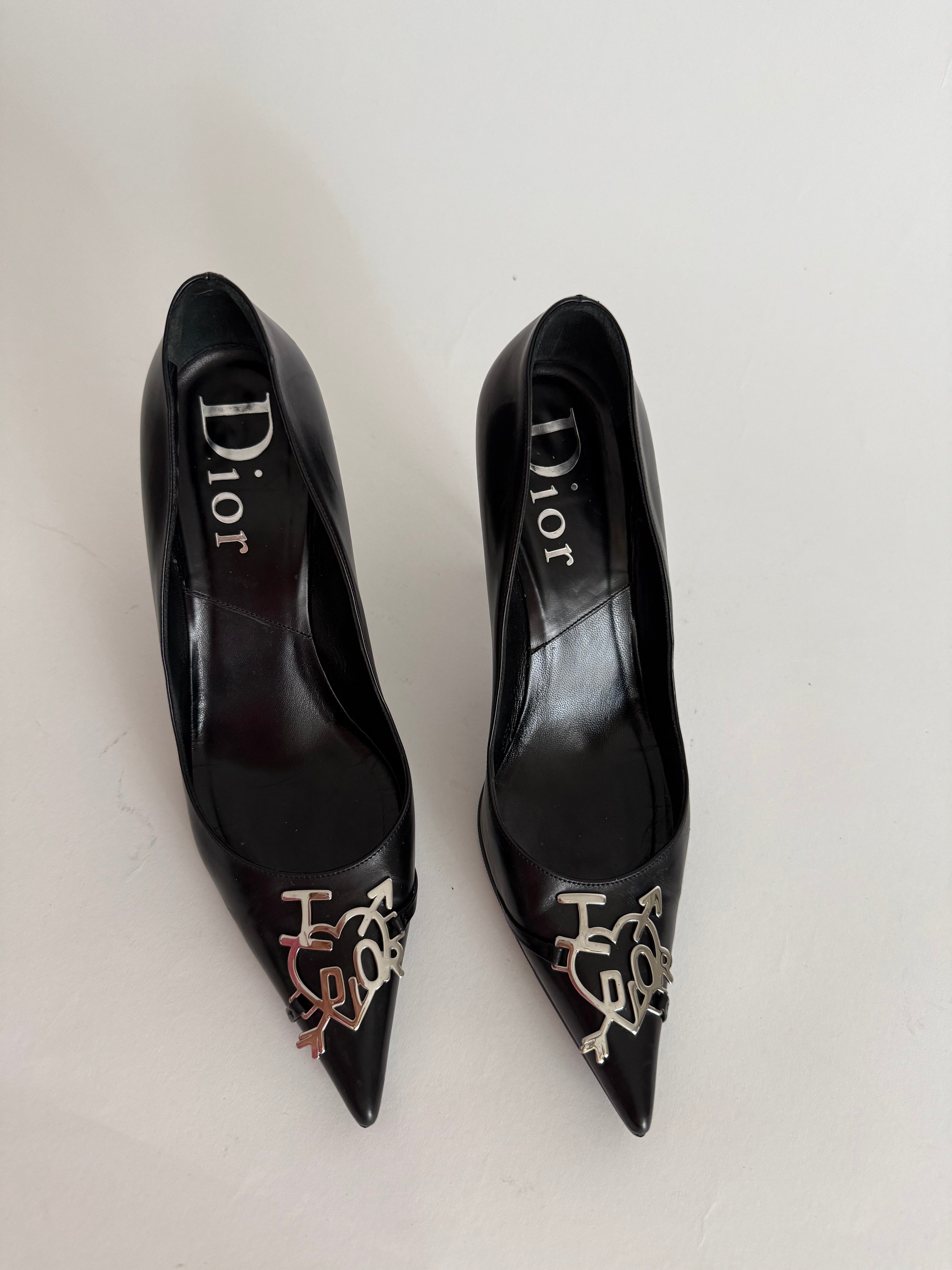 Dior 2004 black pumps