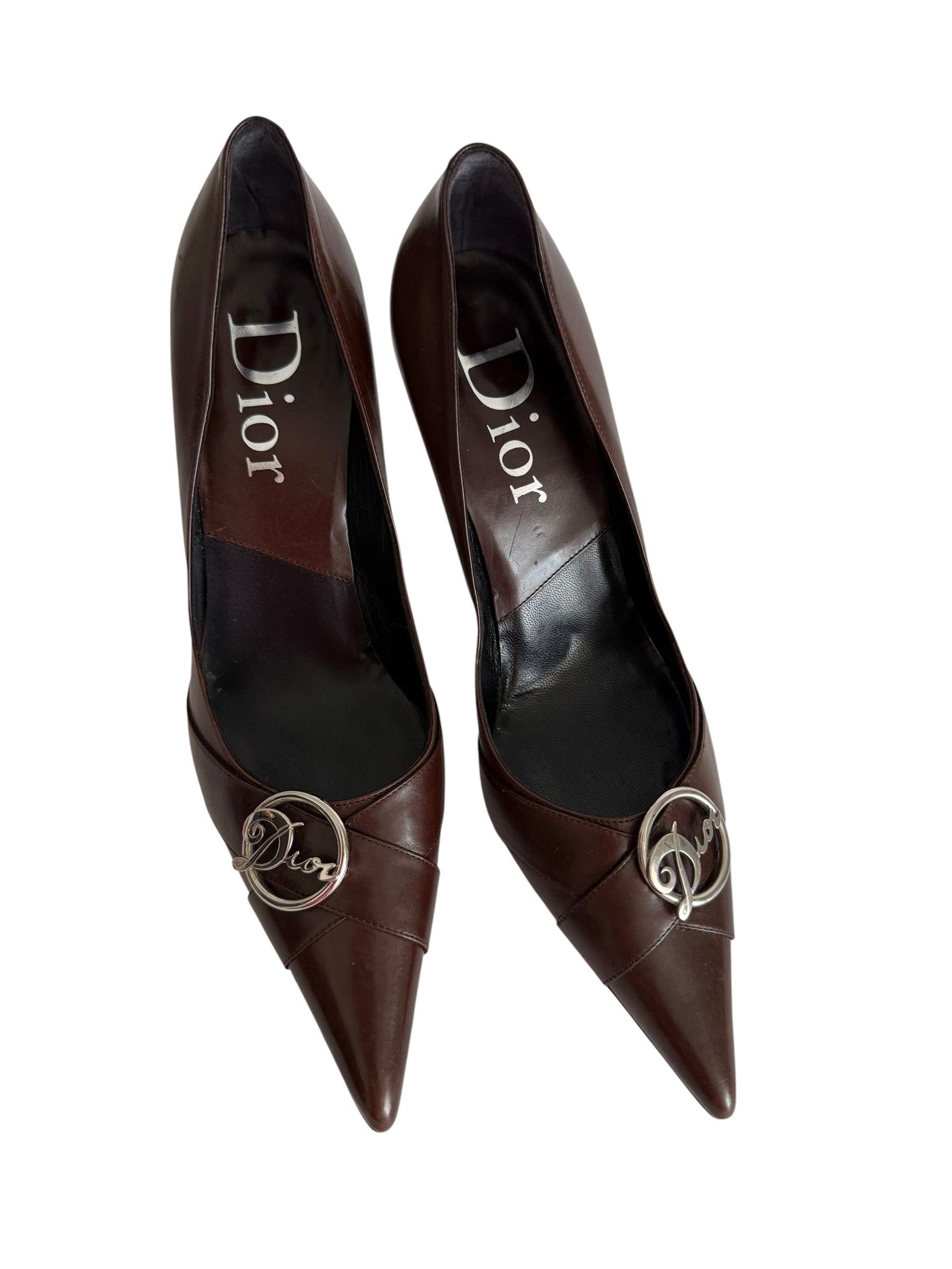 Dior 2004 brown pumps
