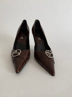 Dior 2004 brown pumps