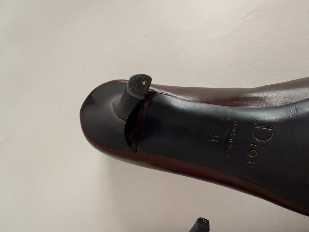 Dior 2004 brown pumps