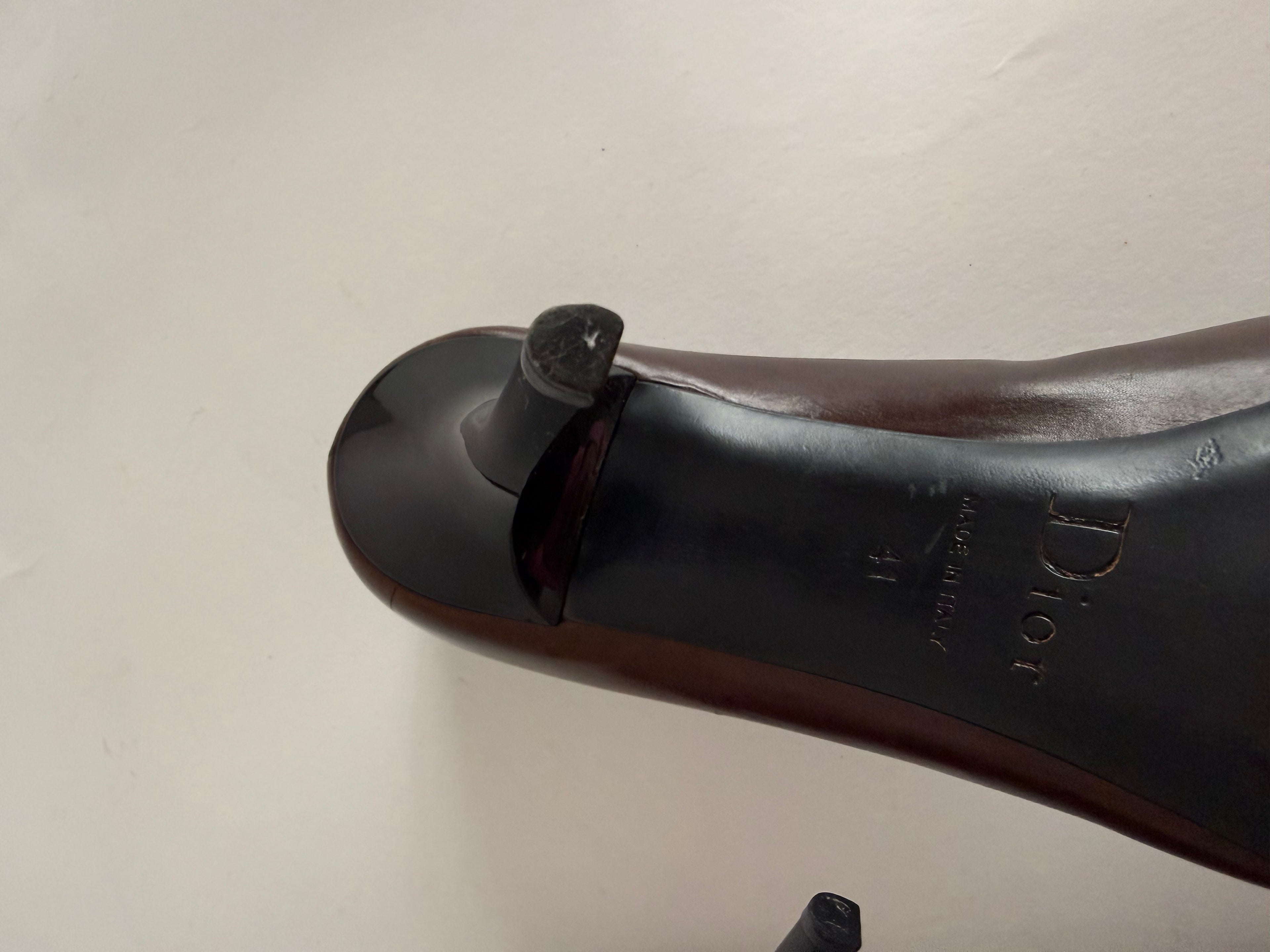 Dior 2004 brown pumps