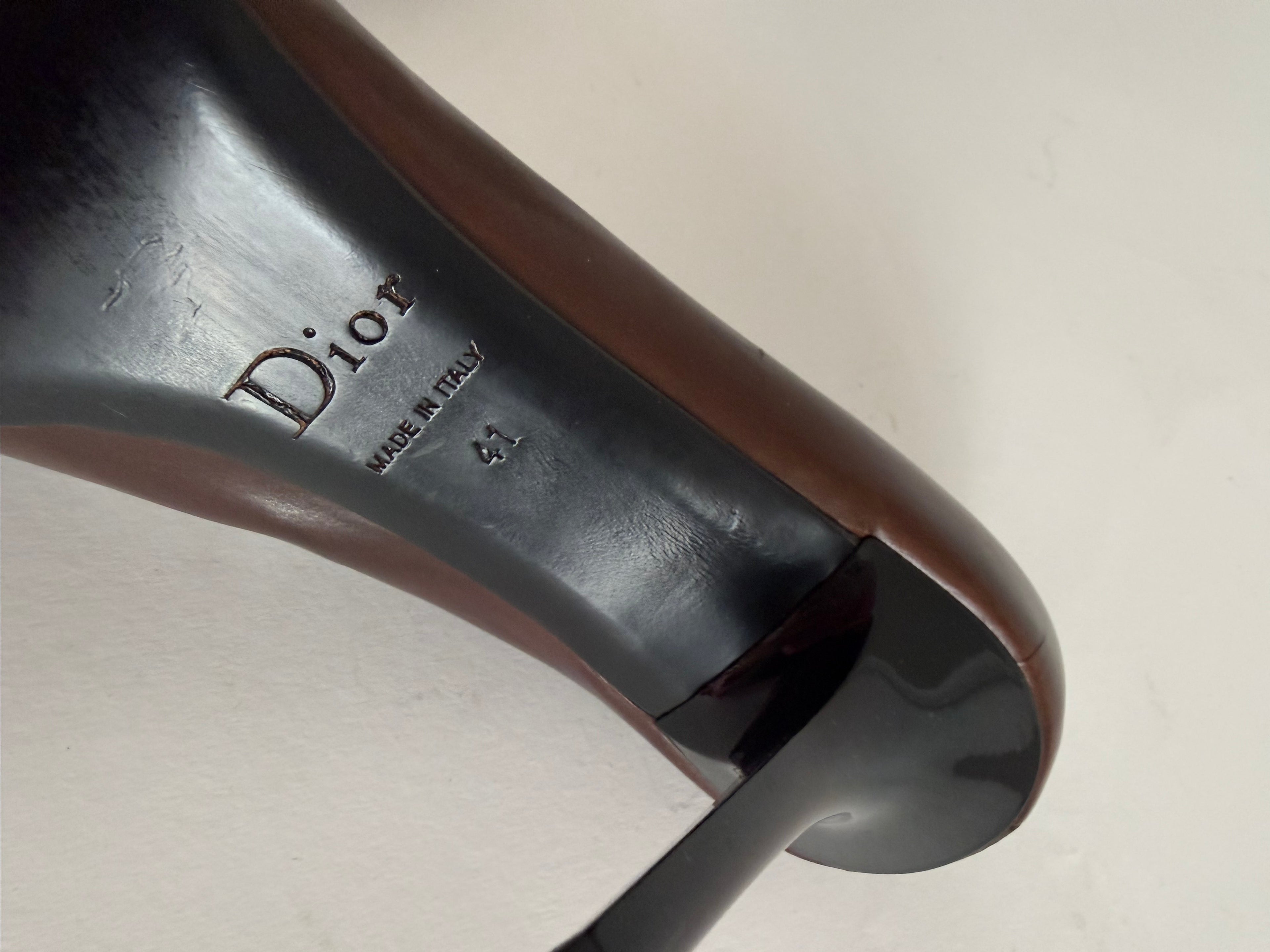Dior 2004 brown pumps