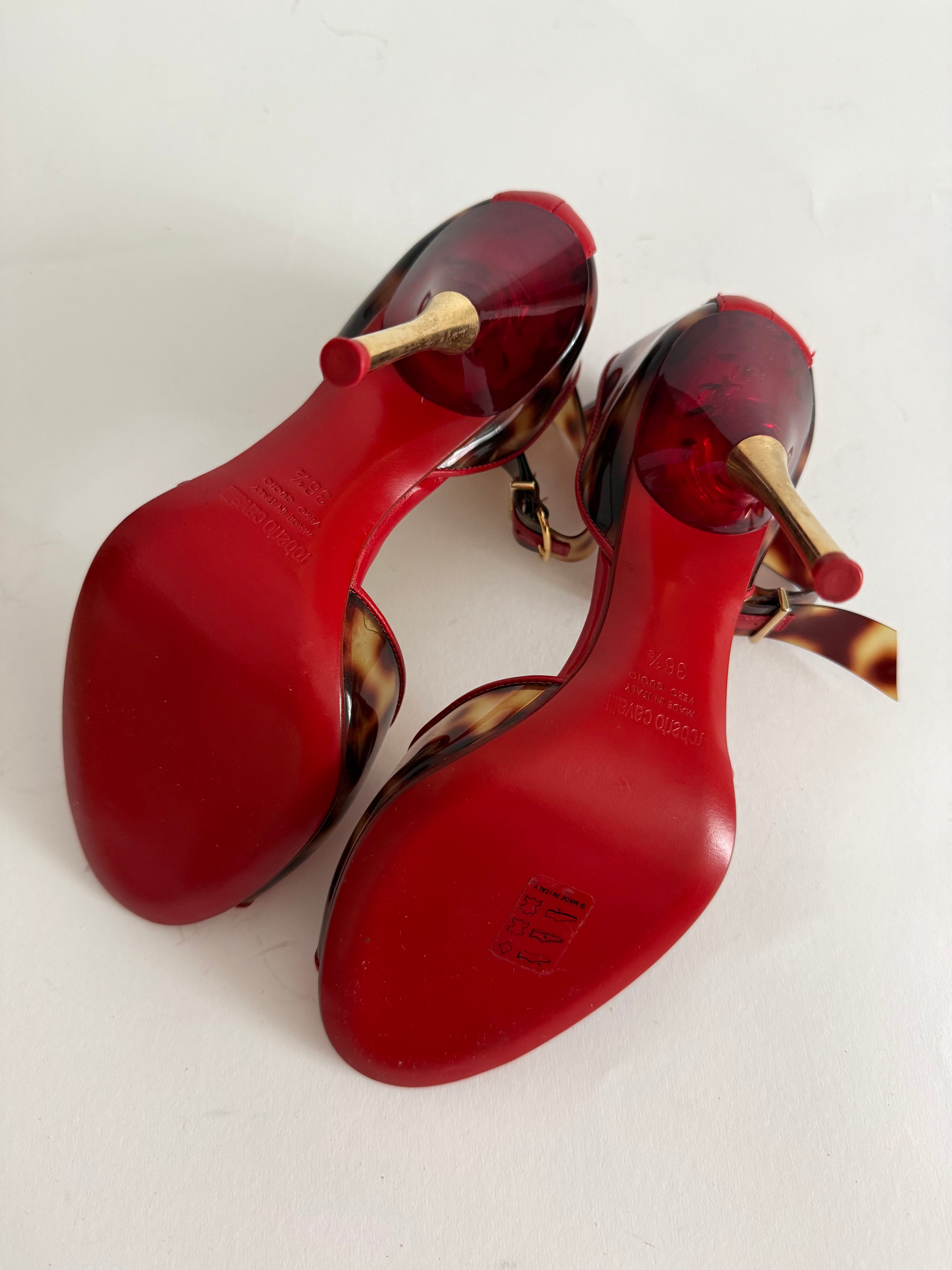Iconic Roberto Cavalli S/S 2003 Runway heels