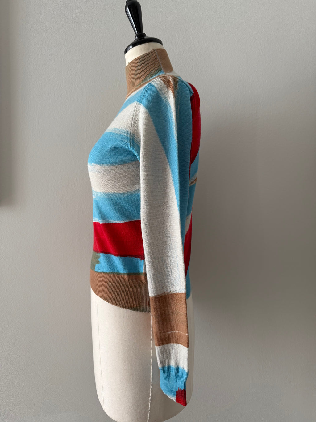 Gianni Versace FW 2001 Runway wool sweater turtleneck