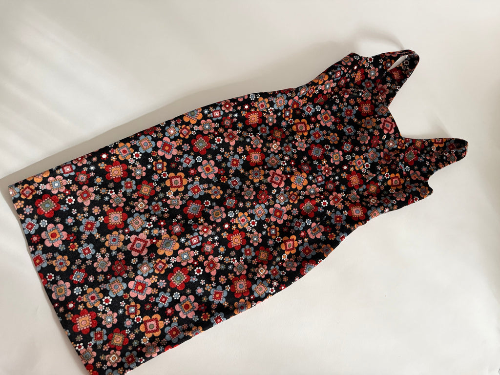 D&g multicolor flower print dress early 2000s