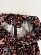D&g multicolor flower print dress early 2000s