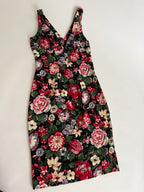 D&g floral print dress multicolor early 2000s
