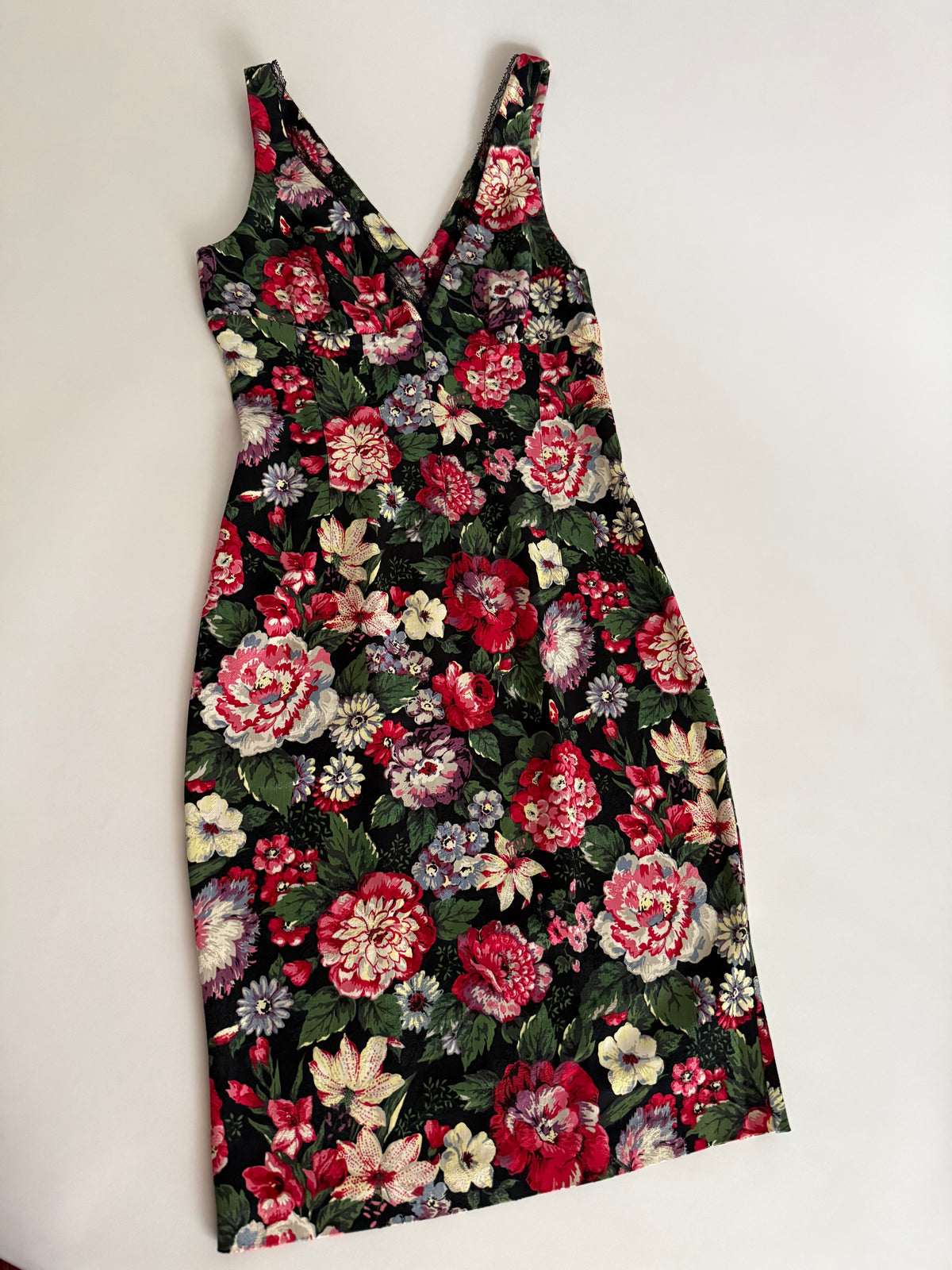 D&g floral print dress multicolor early 2000s