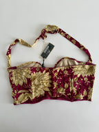 Roberto Cavalli top bustier 2000s