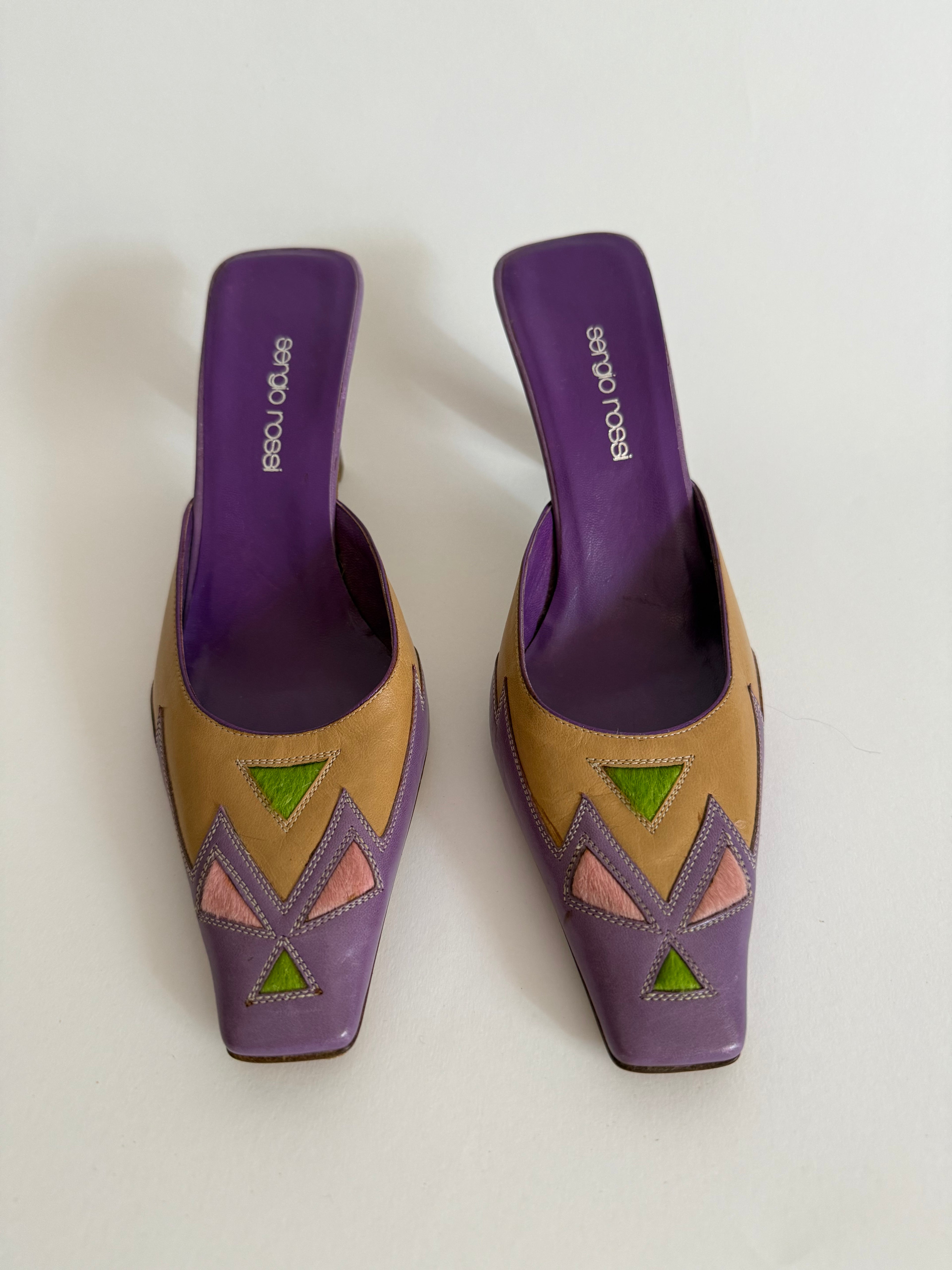 Sergio Rossi "Mexico" mules