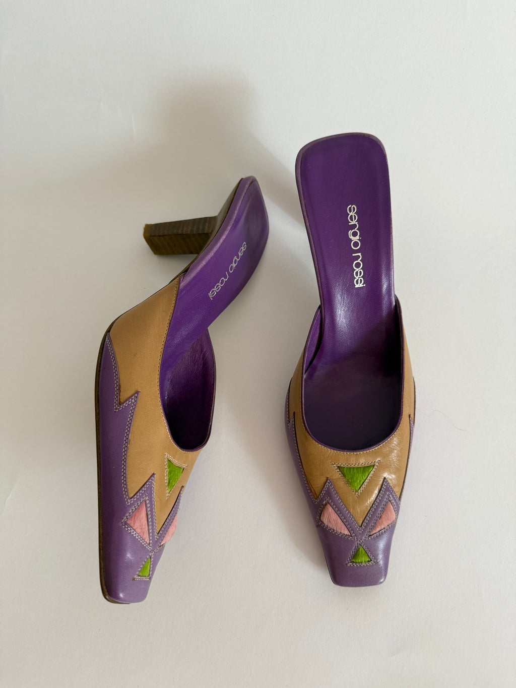 Sergio Rossi "Mexico" mules