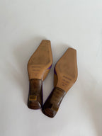 Sergio Rossi "Mexico" mules