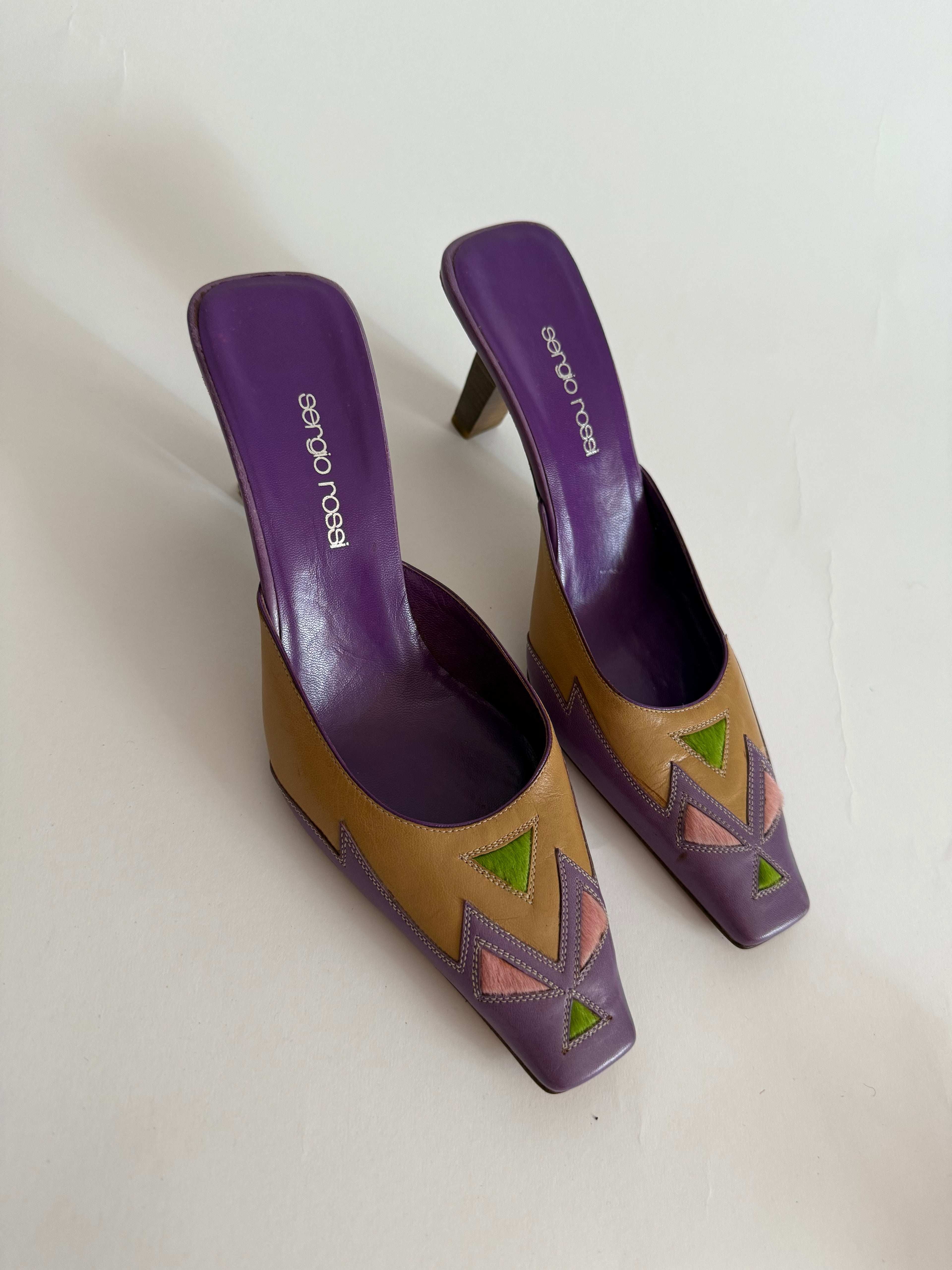 Sergio Rossi "Mexico" mules