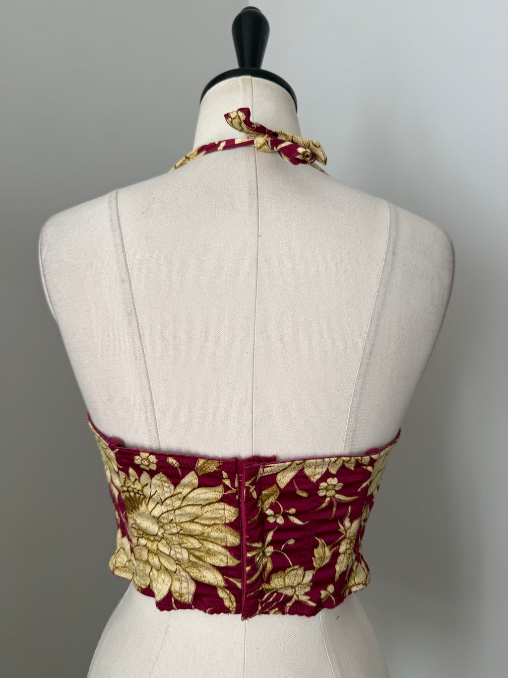 Roberto Cavalli top bustier 2000s