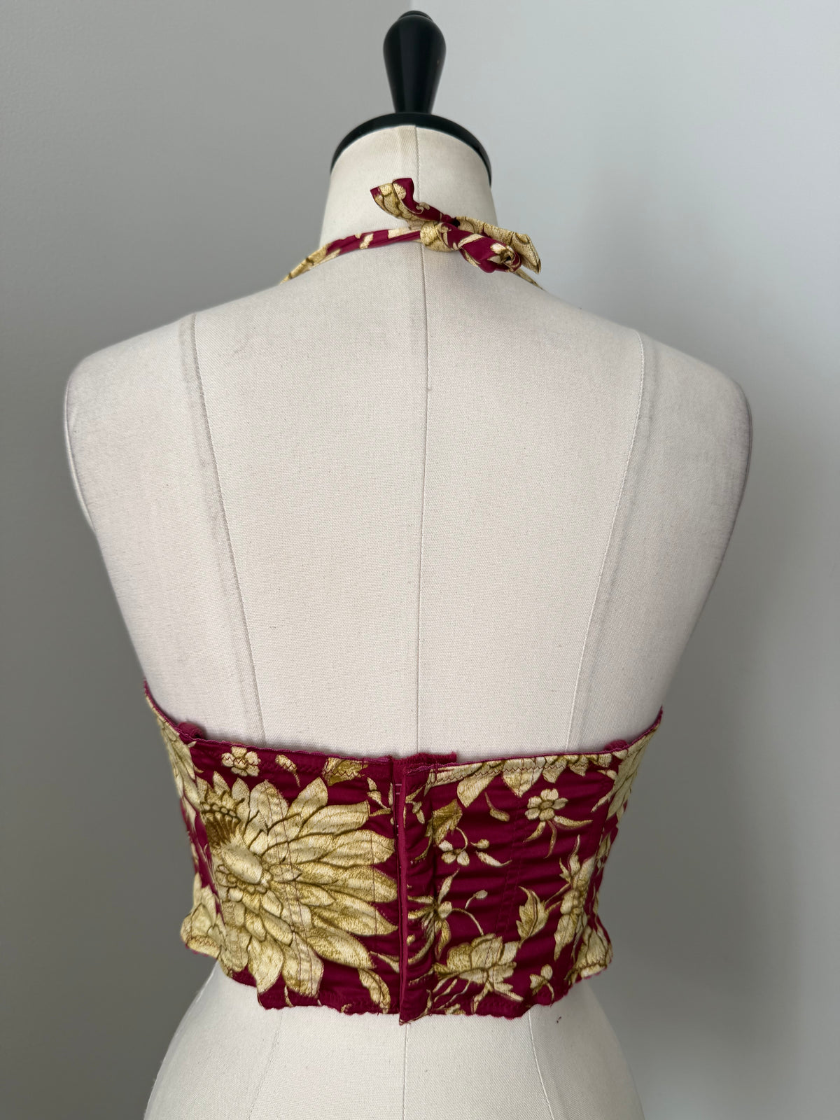 Roberto Cavalli top bustier 2000s