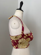 Roberto Cavalli top bustier 2000s