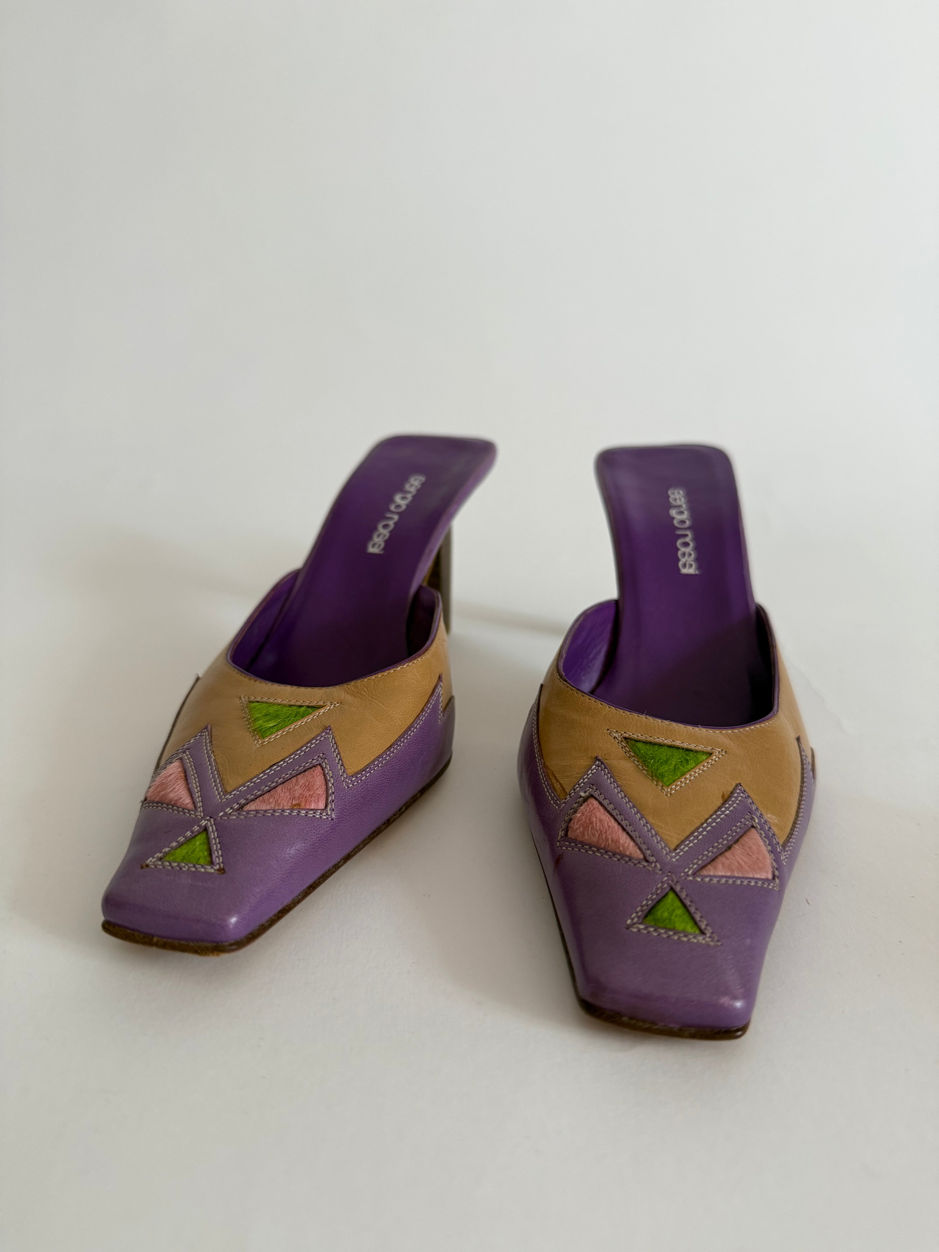 Sergio Rossi "Mexico" mules