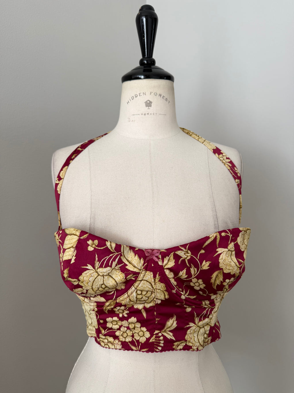 Roberto Cavalli top bustier 2000s