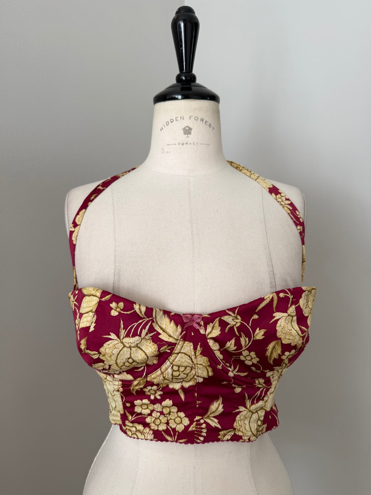 Roberto Cavalli top bustier 2000s