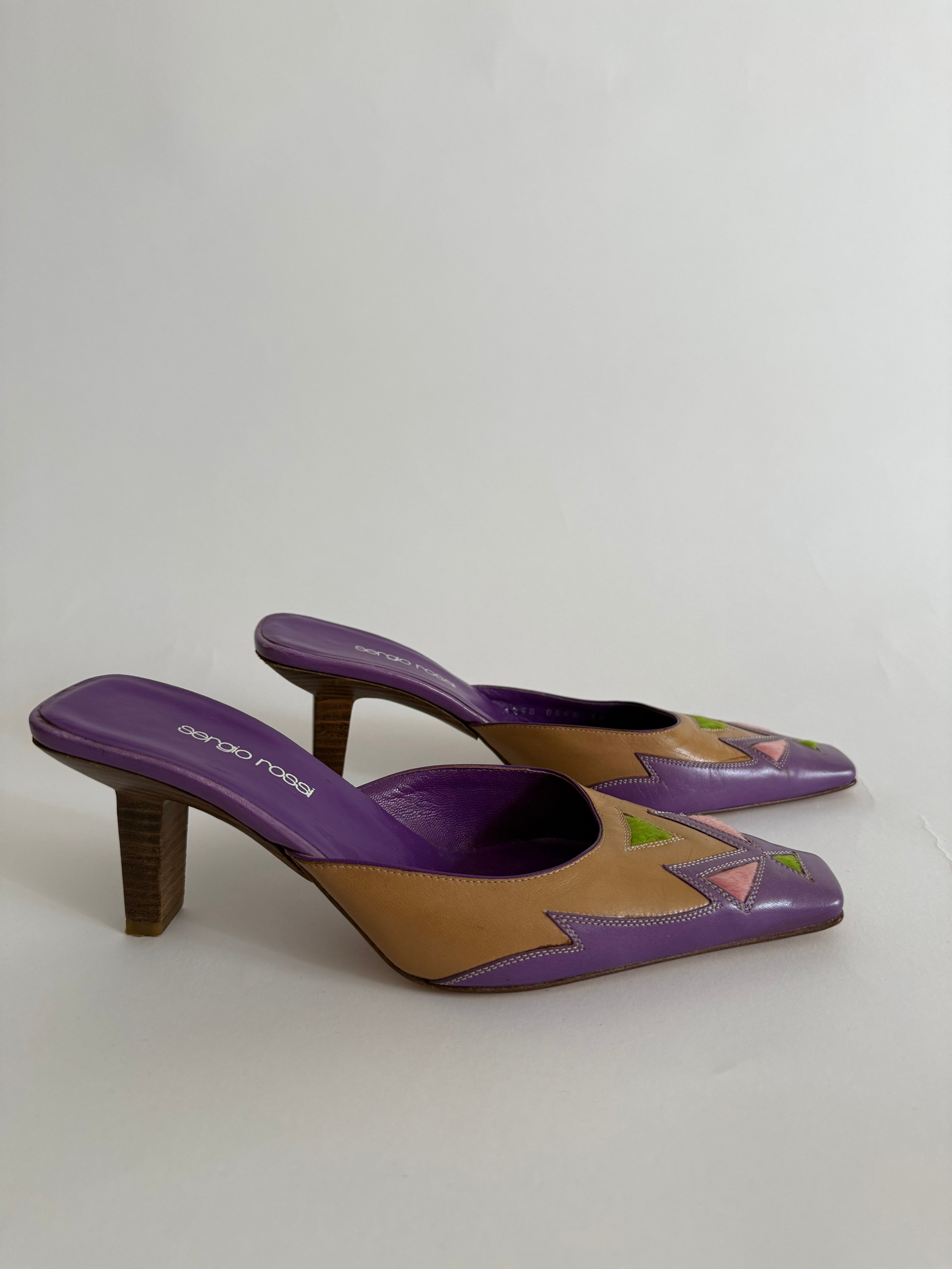 Sergio Rossi "Mexico" mules