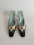 Sergio Rossi "Mexico" mules