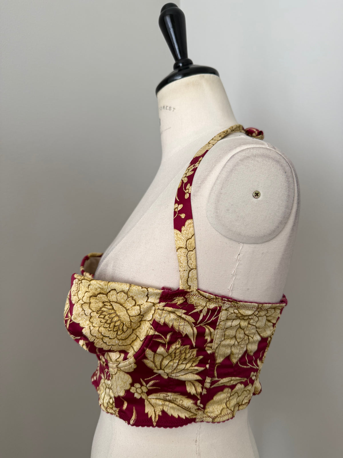 Roberto Cavalli top bustier 2000s