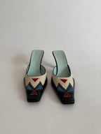 Sergio Rossi "Mexico" mules