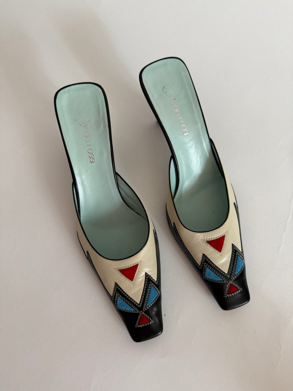 Sergio Rossi "Mexico" mules