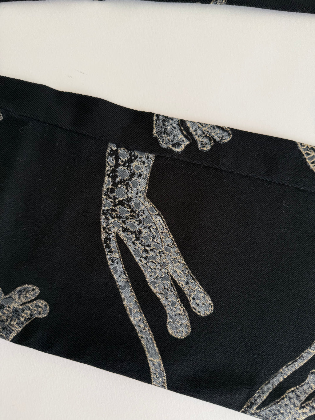 Roberto Cavalli FW 2002 Runway print black jeans