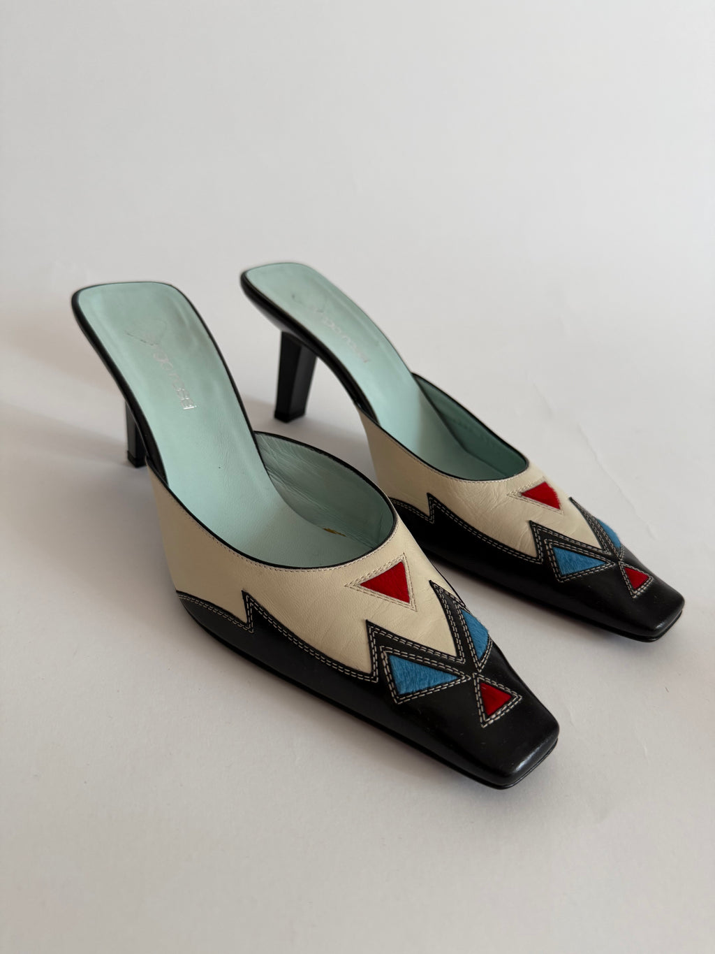 Sergio Rossi "Mexico" mules