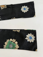 Roberto Cavalli FW 2002 black jewels print jeans