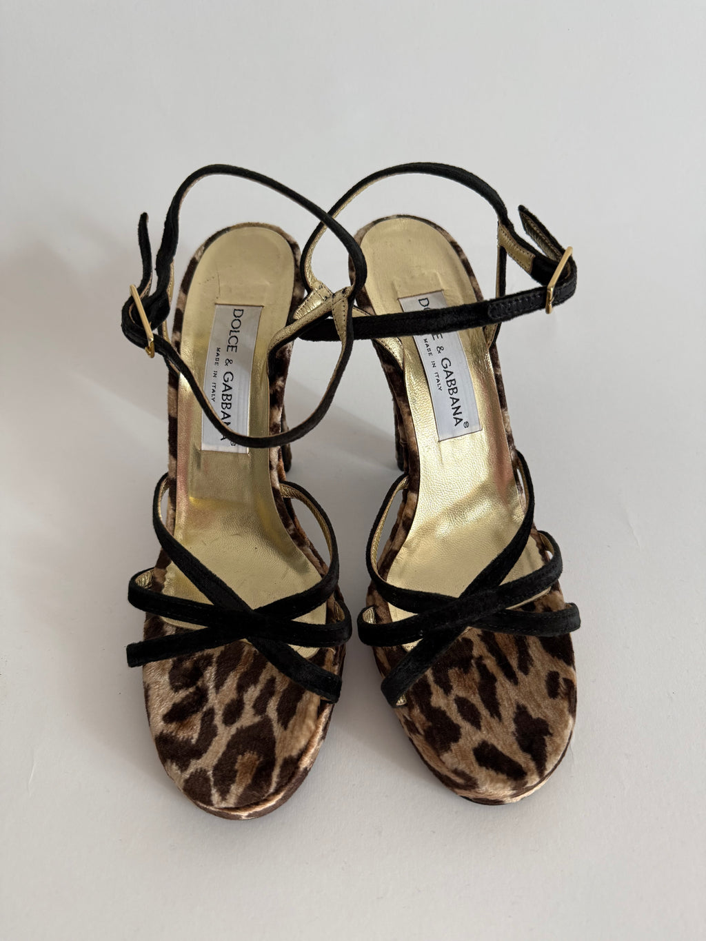 Dolce & Gabbana 90s leo sandals