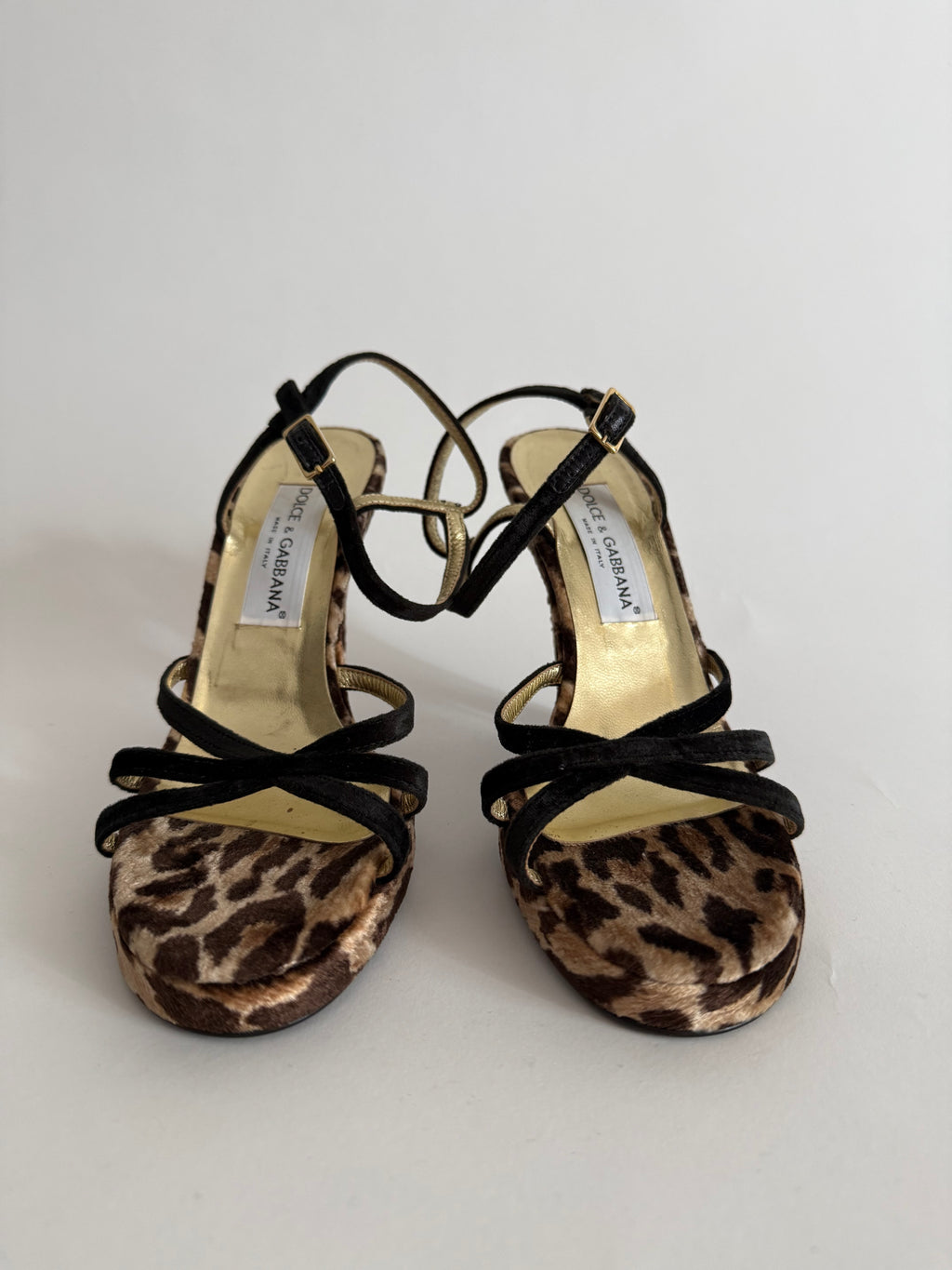 Dolce & Gabbana 90s leo sandals