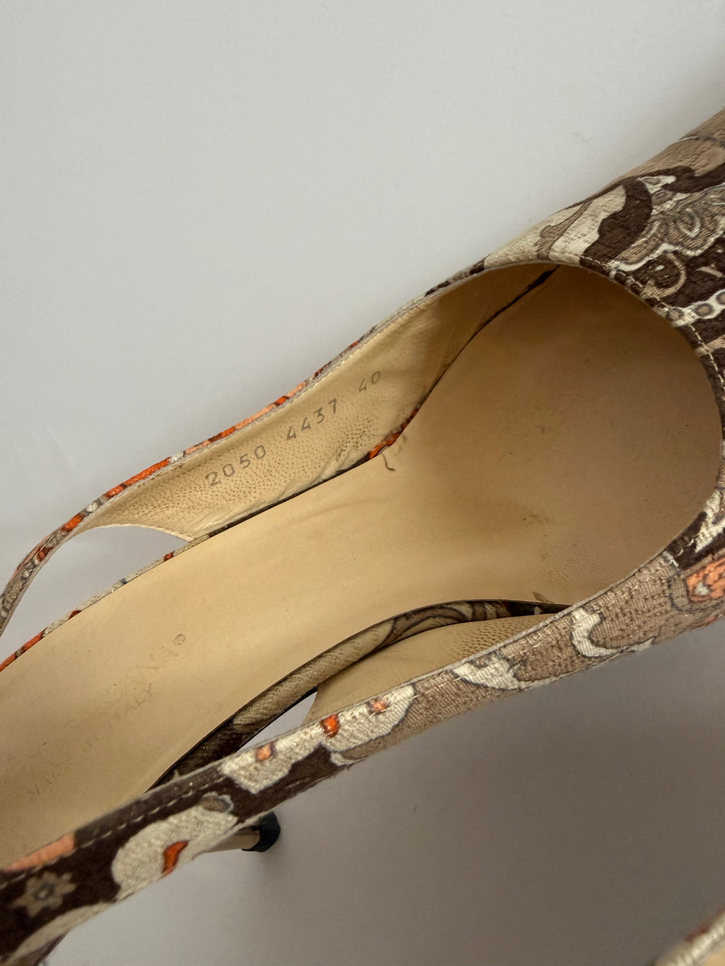 Dolce & Gabbana S/S 2004 slingback