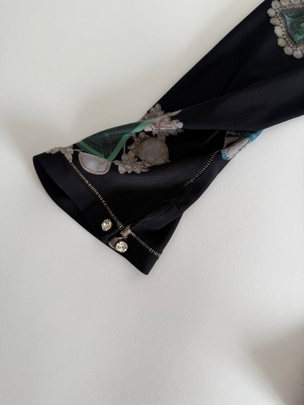 Jewel button top Roberto Cavalli FW 2002
