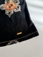 Jewel button top Roberto Cavalli FW 2002