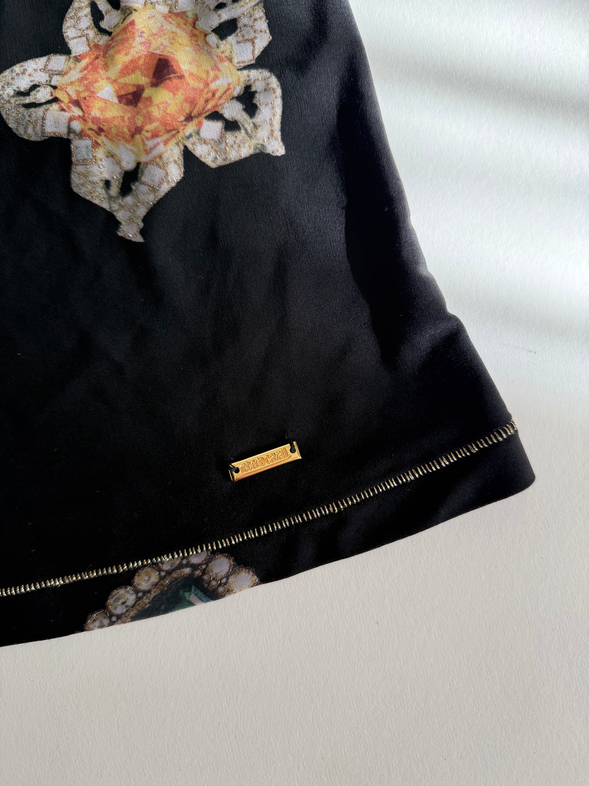 Jewel button top Roberto Cavalli FW 2002