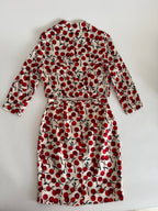 Dolce & Gabbana FW 1996 Runway silk set cherry print
