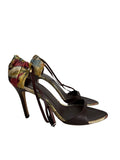 Roberto Cavalli S/S 2003 floral sandals