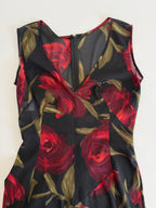 Rare Dolce & Gabbana SS 1997 long dress floral print